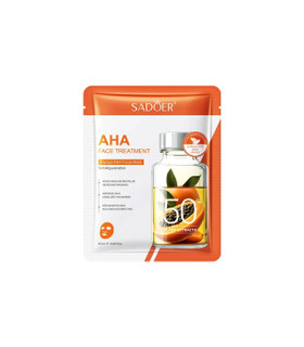 ماسک ورقهای صورت AHA پاپایا سادور SADOER Papaya AHA Facial Maskسادور
